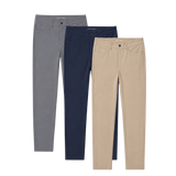 3-Pack 5-pocket Pants